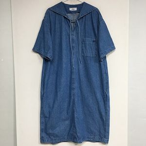 24 스튜디오톰보이 세일러카라 데님 원피스 F / 랑방 마인 오브제 타임 럭키슈에뜨 산드로 마쥬 오르 시에 시스템