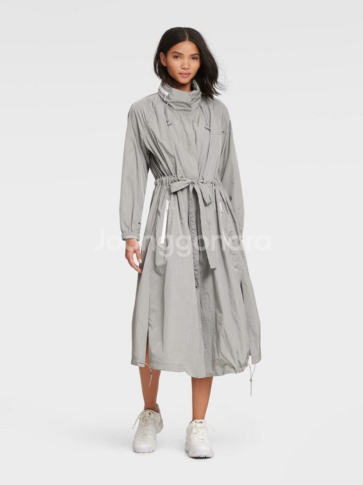 새상품 DKNY 도나카란 문정원 바람막이 롱 자켓 S ...--0