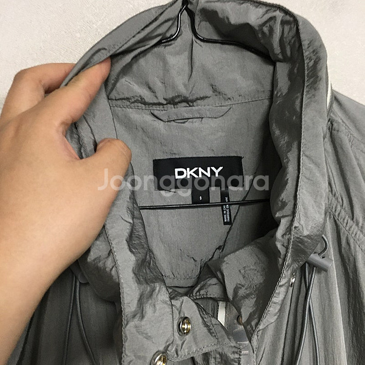 새상품 DKNY 도나카란 문정원 바람막이 롱 자켓 S ...--5