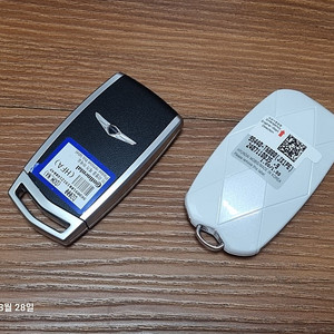 [판매] 제네시스 GV70, GV60, EQ900, G90, G80, G70 차량 전연식키 가능 구형에서 신형으로 예비키 제작
