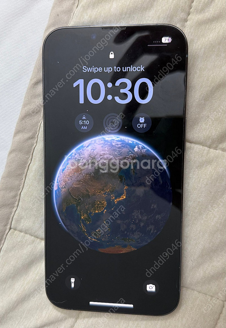 아이폰13pro 128gb 시에라블루 카메라무음버전--5