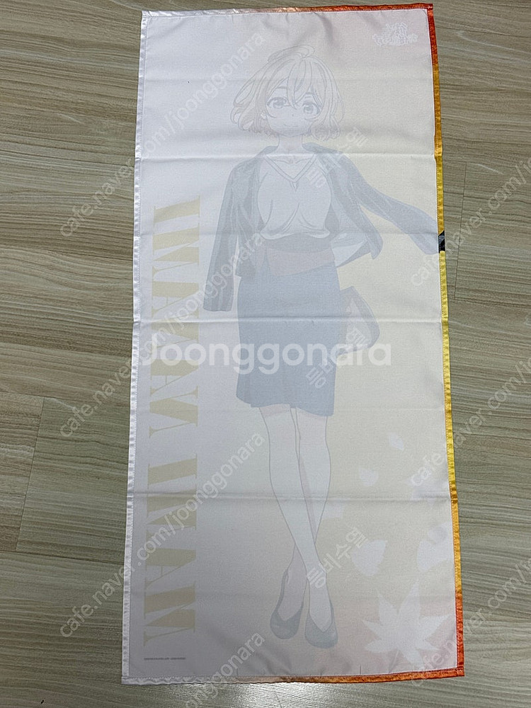 렌탈여친 여친빌리겠습니다 미소녀 피규어 태피스트리 족자...--4