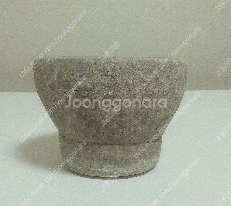 돌 약절구 (4) / 연대 오래된 골동품 약절구--0