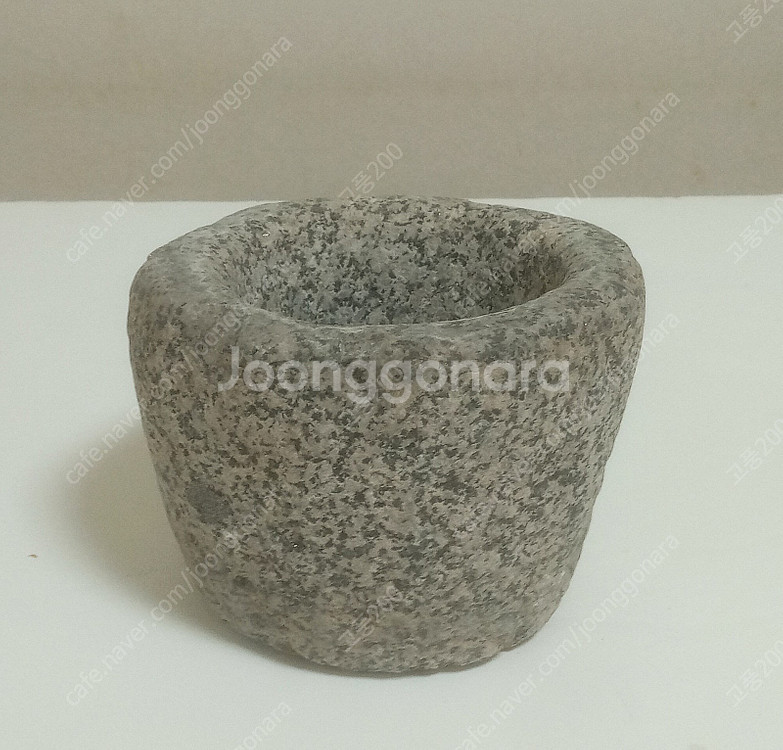 돌 약절구 (6) / 연대 오래된 골동품 약절구--2