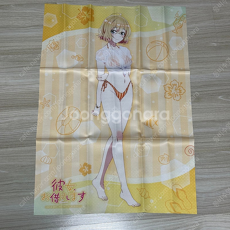 렌탈여친 여친빌리겠습니다 미소녀 피규어 태피스트리 포스...--3