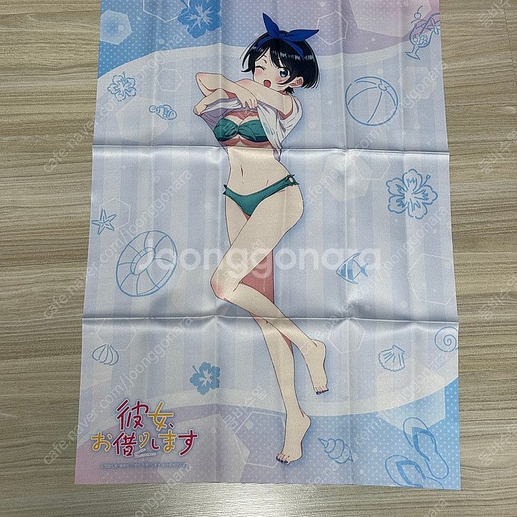 렌탈여친 여친빌리겠습니다 미소녀 피규어 태피스트리 포스...--5