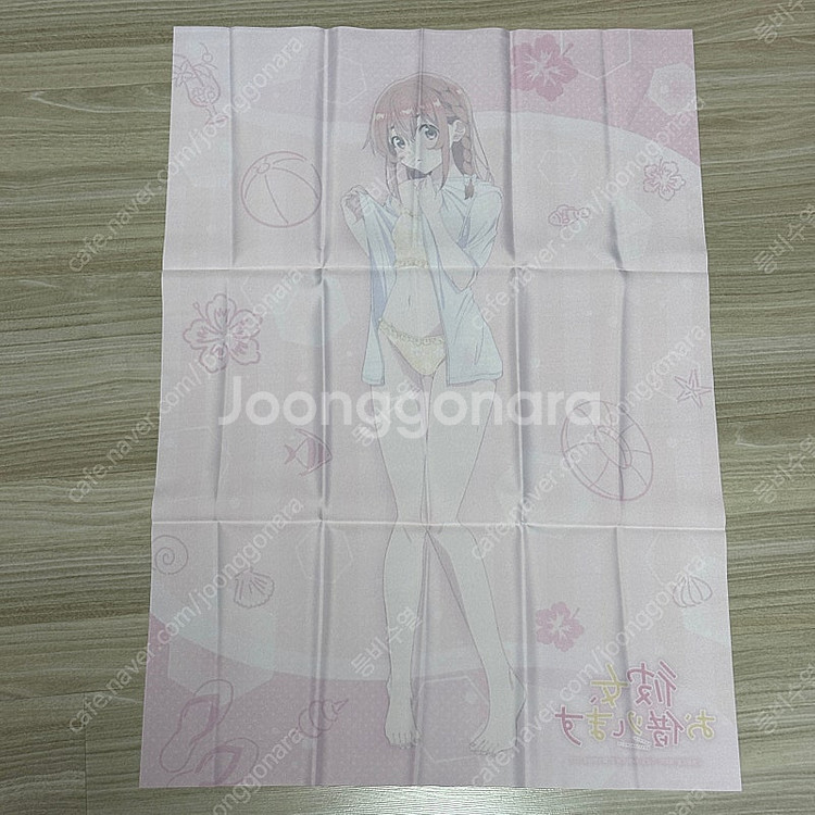 렌탈여친 여친빌리겠습니다 미소녀 피규어 태피스트리 포스...--8