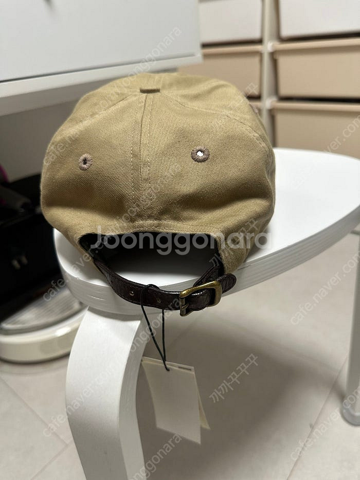 폴로 더블알엘 RRL 랜치 로고 트윌 볼캡 카키 색상--6