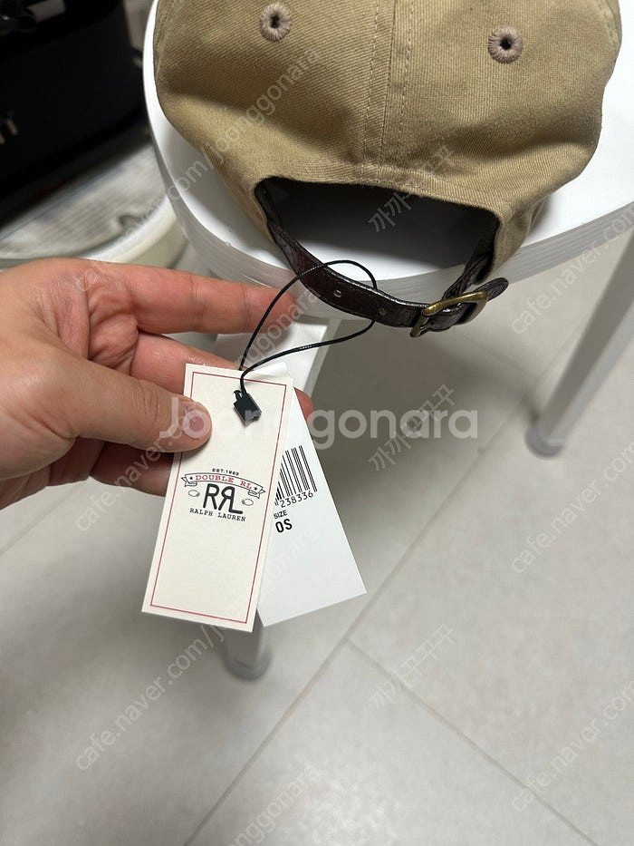폴로 더블알엘 RRL 랜치 로고 트윌 볼캡 카키 색상--7