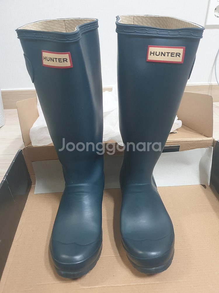 헌터 레인부츠 키즈 uk3 HUNTER 220사이즈 래...--0