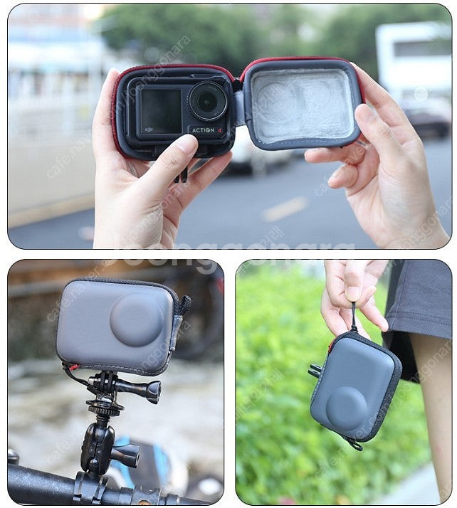 DJI 액션 5 4 3 보호 가드 케이스 / 하단 구멍--0