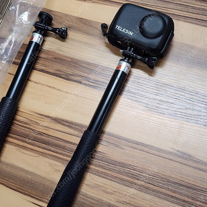 DJI 액션캠 편리하고 단단한 확장로드 셀카봉