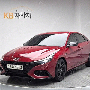 아반테 중고 시세 중고 아반테 CN7 중고 빨간색 2021년식 62,706km 1.6 터보 N Line 인스퍼레이션 믿을 수 있는 중고차