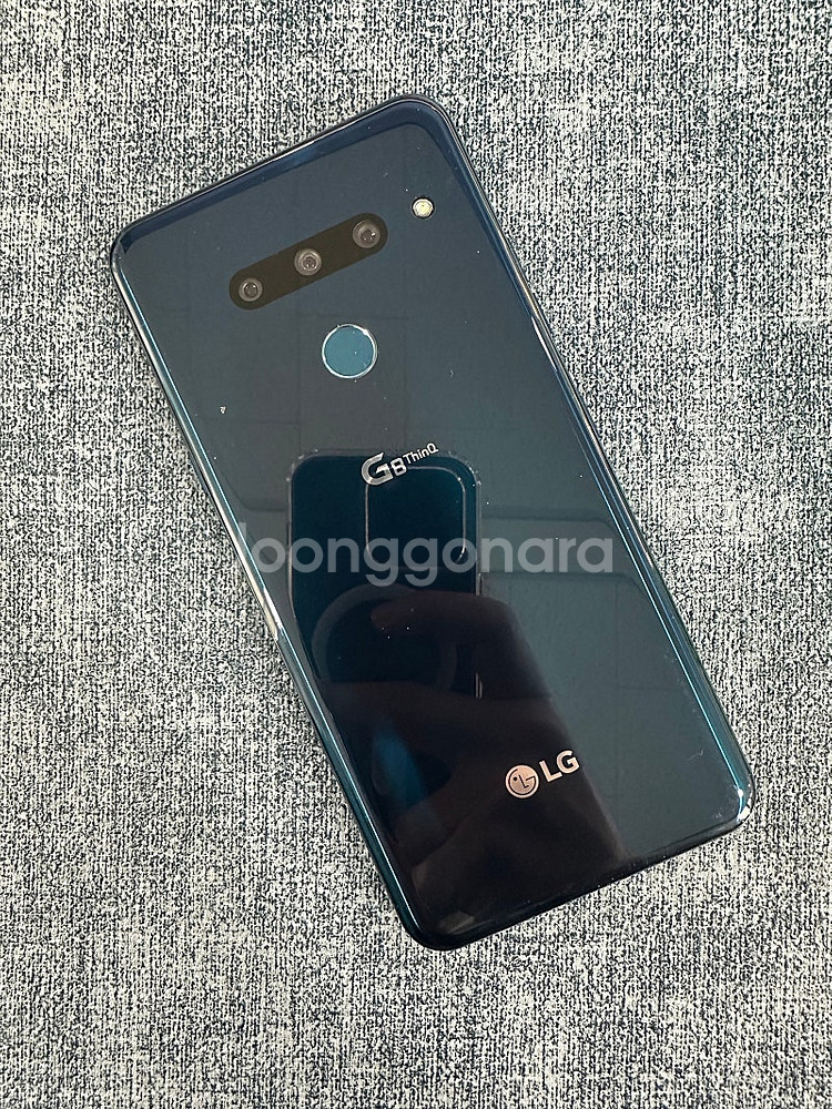 LG G8 128G 블루 액정금간 단말기 서브용 게임용...--1