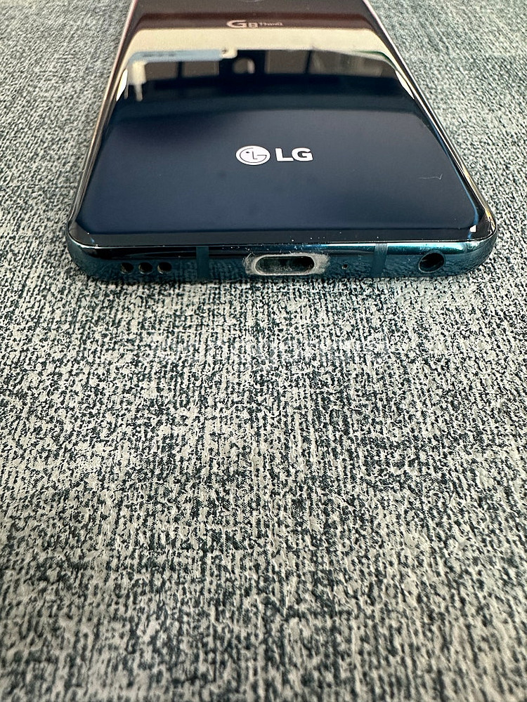 LG G8 128G 블루 액정금간 단말기 서브용 게임용...--7