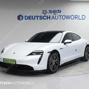 포르쉐 타이칸 중고 포르쉐 타이칸 중고차 흰색 2022년식 39,793km 4S 개인사업자 차량구매