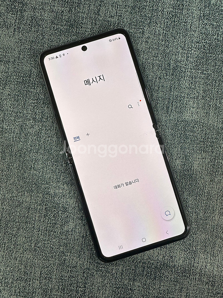 갤럭시Z플립2 256G 그레이 무잔상 상태좋은 가성비 ...--4