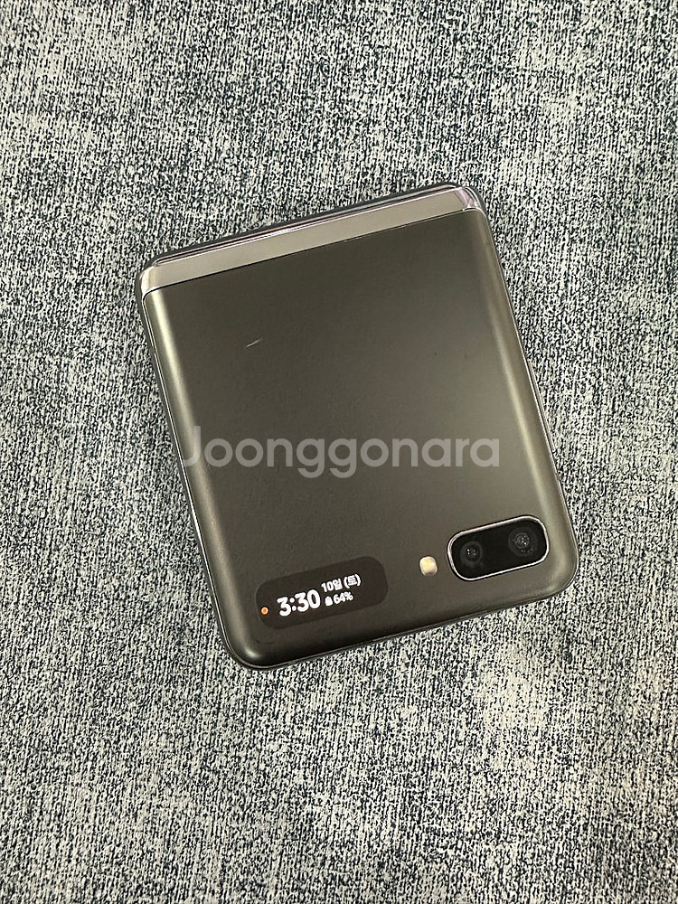 갤럭시Z플립2 256G 그레이 무잔상 상태좋은 가성비 ...--5