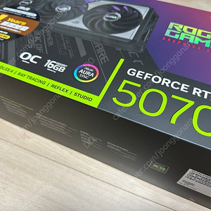 ASUS ROG STRIX 지포스 RTX 5070 Ti OC D7 16GB 인텍앤컴퍼니