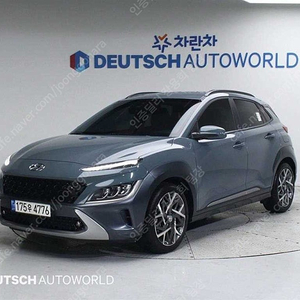 현대 코나 중고 더 뉴 코나 중고자동 파란색 2022년식 21,138km 인스퍼레이션 중고차직거래장터