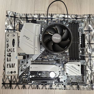 AMD 애슬론 3000G + Asrock B550m pro4