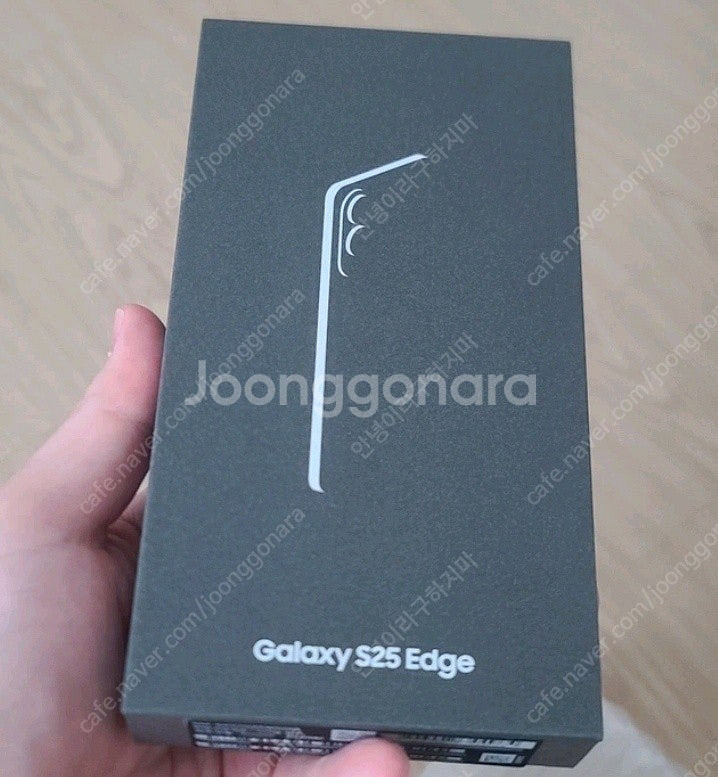 삼성 갤럭시S25엣지 512GB 아이스블루 자급제 미개...--0