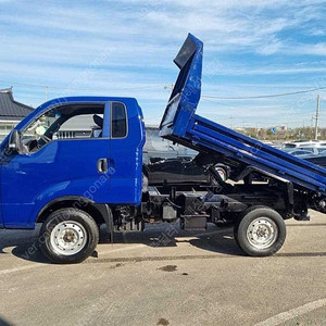 중고 봉고3 덤프 파란색 2017년식 50,390km 덤프 1톤 4WD 장축 킹캡 CRDi 럭셔리 수원중고차