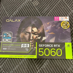 GALAX RTX5060 그래픽카드 단순개봉급