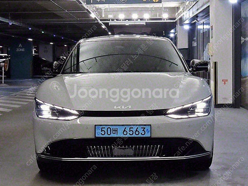 EV6 중고 EV6 중고차 진주색 2023년식 48,306km 롱레인지 AWD 어스 개인사업자 차량구매--3