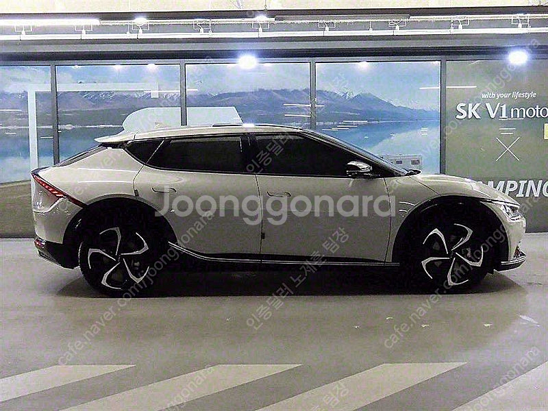 EV6 중고 EV6 중고차 진주색 2023년식 48,306km 롱레인지 AWD 어스 개인사업자 차량구매--4