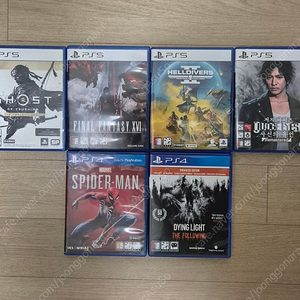 재밌는 플스5 PS5 플스4 PS4 게임CD 팝니다