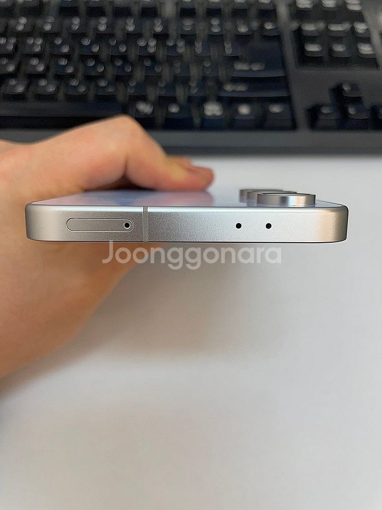 갤럭시S24FE 블루 256GB 무잔상 상태좋은 중고4...--3