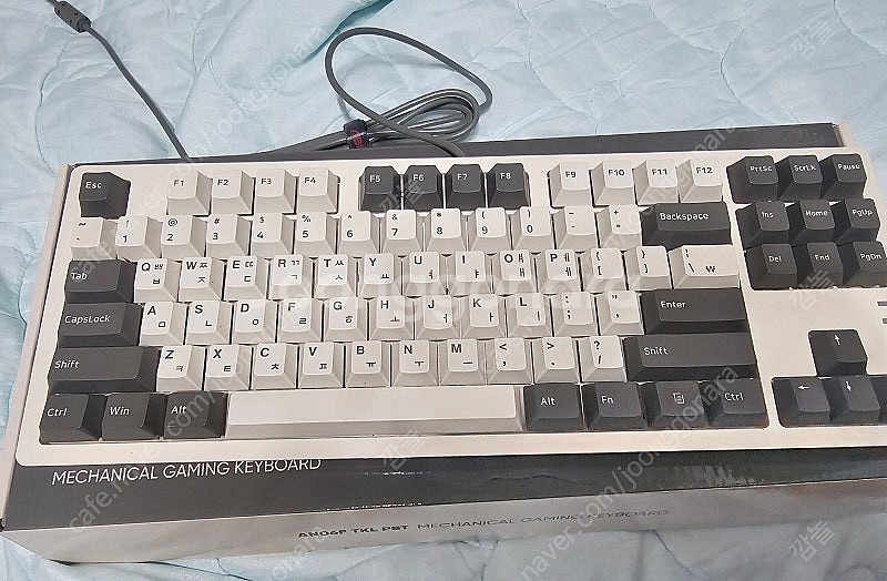 앱코 AN06F TKL PBT 기계식 게이밍 키보드 레...--0