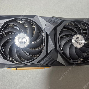 msi rtx 3060 게이밍 트윈프로져8 12GB 그래픽카드 팝니다.