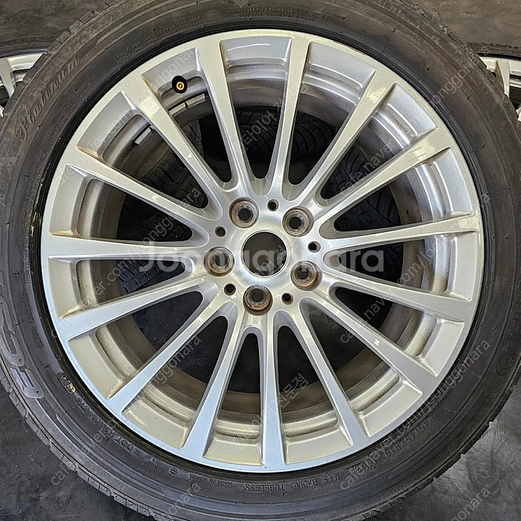 BMW5시리즈 G30 럭셔리 단조 18인치 중고 휠타이...--1