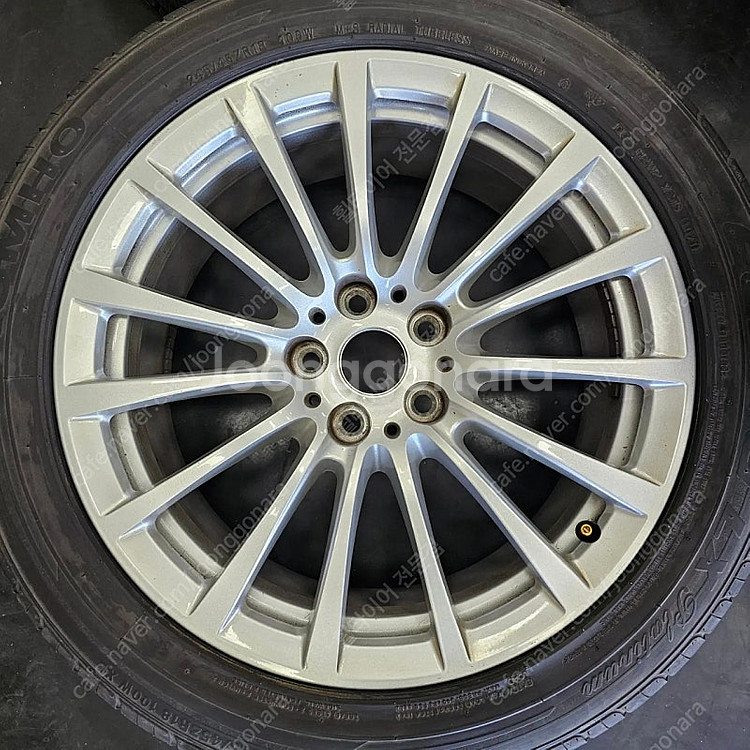BMW5시리즈 G30 럭셔리 단조 18인치 중고 휠타이...--2
