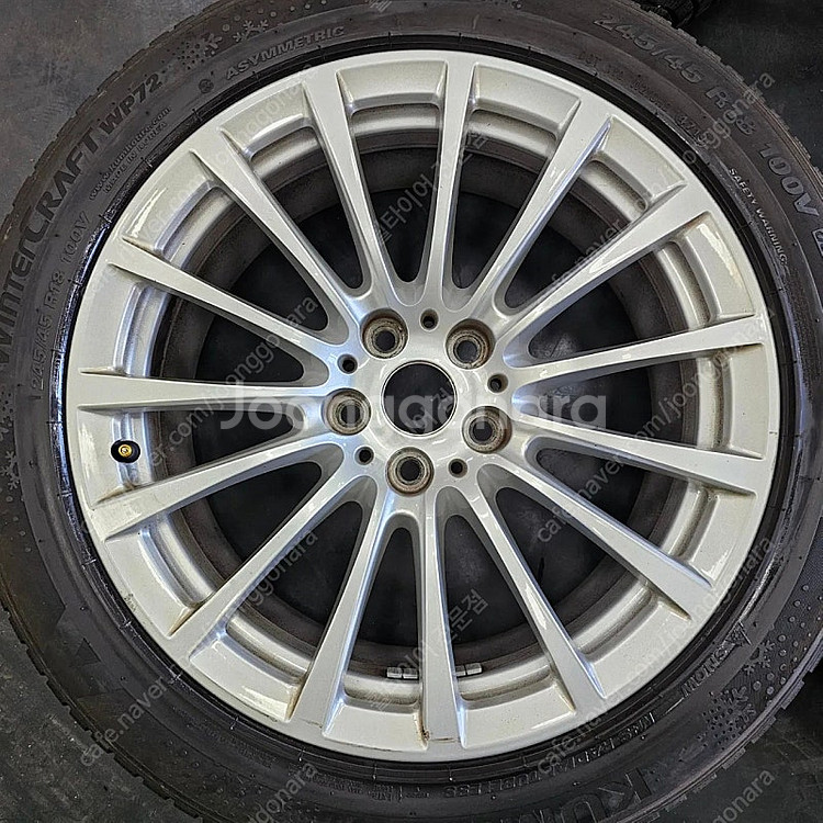 BMW5시리즈 G30 럭셔리 단조 18인치 중고 휠타이...--3