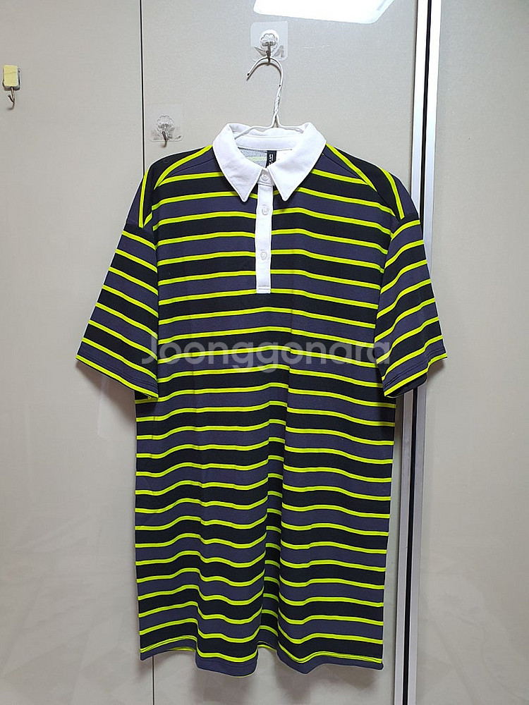 H&M DIVIDED 오버핏 피케원피스 (S~M)//7...--1