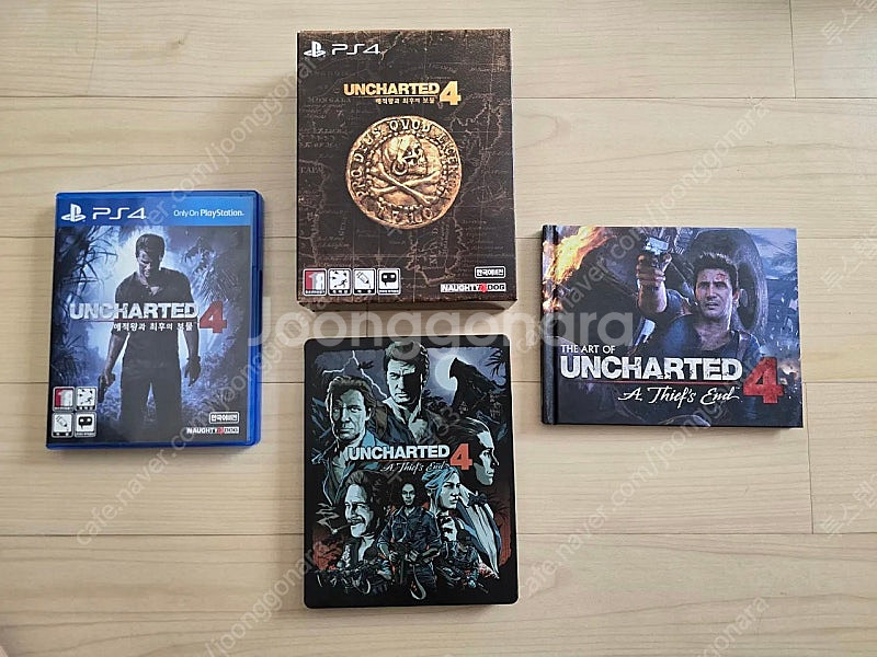 PS4 언차티드4 스페셜 에디션(스틸북 포함)--0