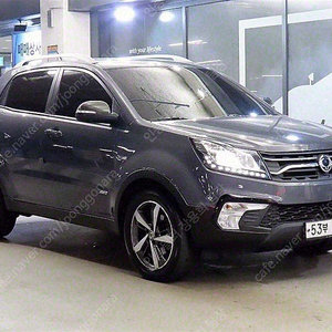 코란도C 중고 코란도C 중고차 회색 2018년식 2.2 익스트림 4WD 24시간 상담가능