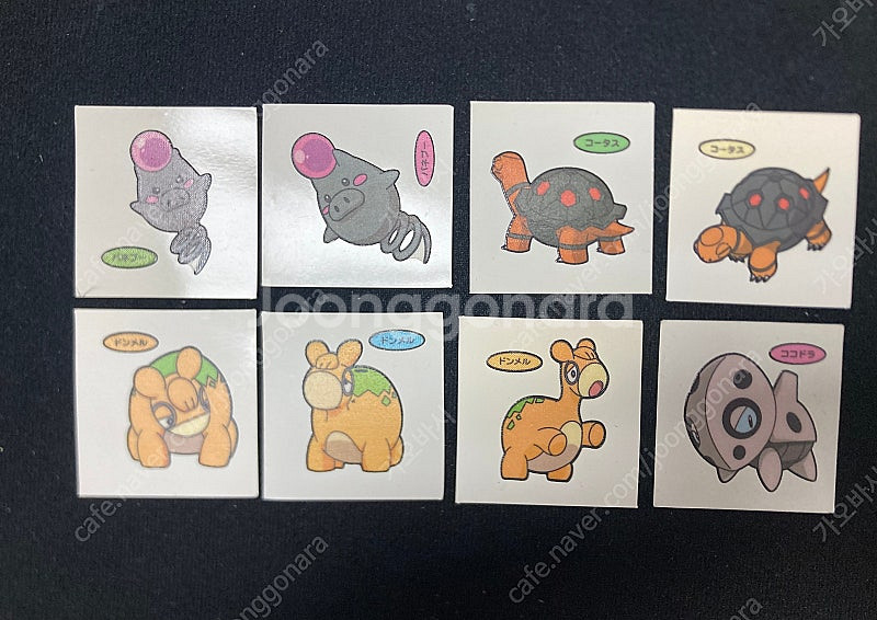 포켓몬 일판 데코씰 초판씰 210장 팝니다--5
