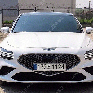 47,376 km G70중고 제네시스 G70 중고 가솔린 2.0T 2WD 중고차싸게사기 흰색