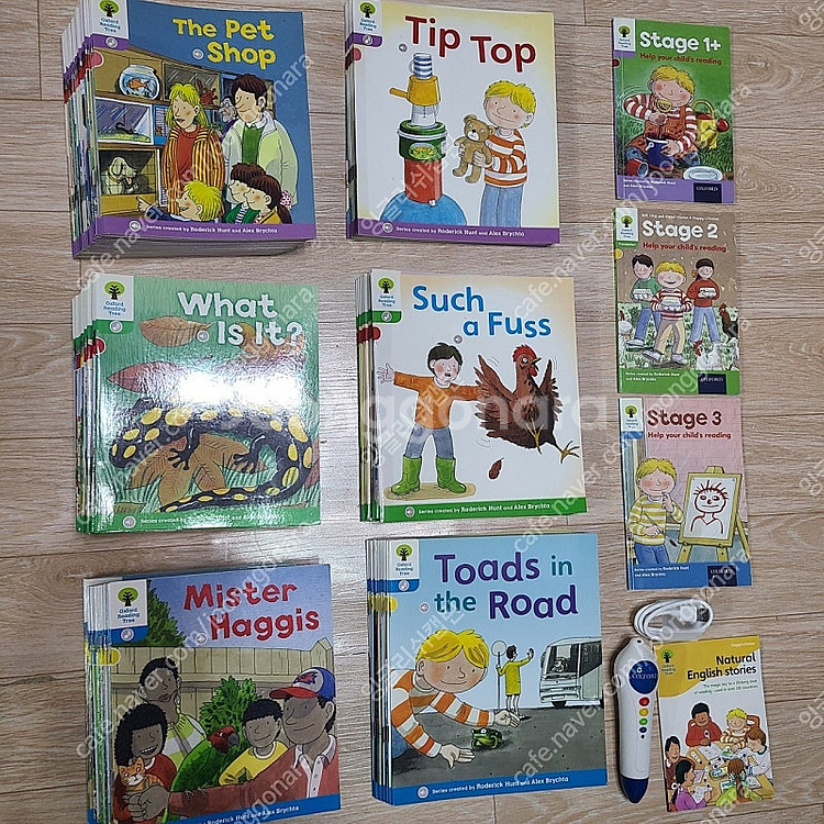ort 1+~3 단계 사운드북 ( 최다구성)과 리딩펜....--4