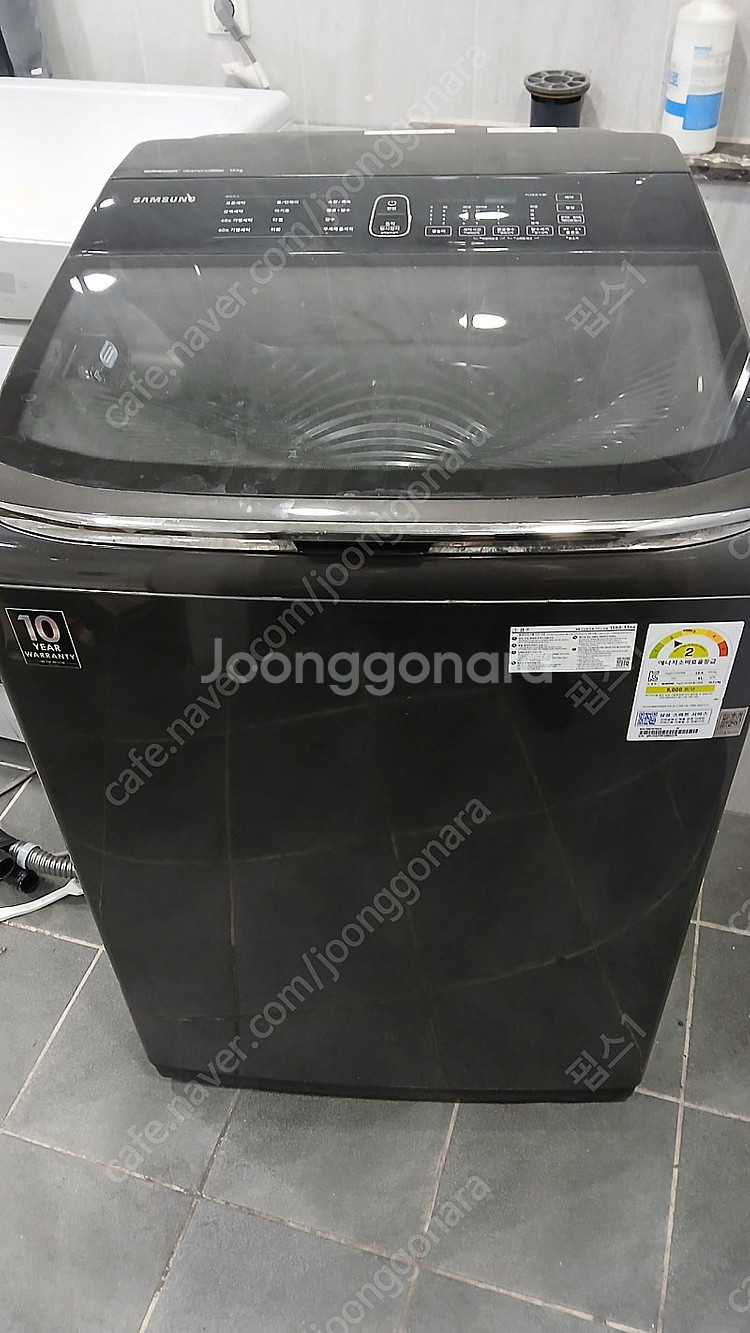 세탁기 19킬로 삼성액티브 통돌이 8만원거저--2