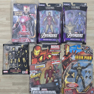 SHF, 쓰리제로, 마블레전드, 해즈브로 아이언맨 피규어 일괄 판매합니다.