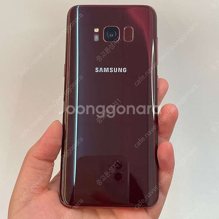 74787(울산중고폰) 갤럭시S8 버건디레드 64GB ...--1