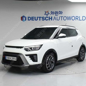 티볼리 중고차 더 뉴 티볼리 중고가격 흰색 2024년식 17,365km 2WD 가솔린 1.6 V3 중고차구매