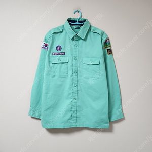 8호 6학년 컵스카우트 신형 동복 상의 카라넥 남방셔츠