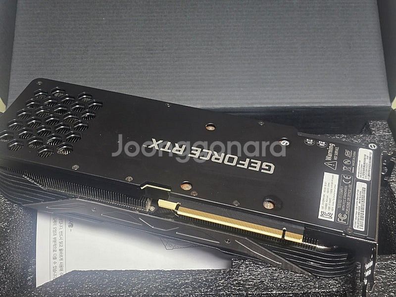 emTek RTX 3080 Ti 블랙에디션 그래픽카드--5