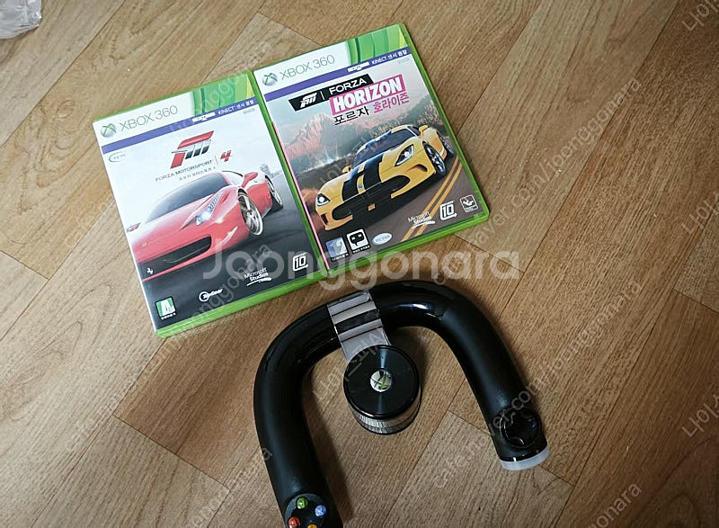xbox360 엑박360 무선 스피드 휠 (레이싱 휠)...--0
